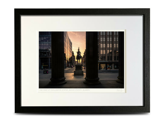 The Duke Queen Street Glasgow Scotland - A4 (40x30cm) Framed/Unframed Fine Art Photo Print