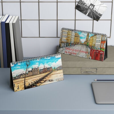 Edinburgh 2027 desk calendar