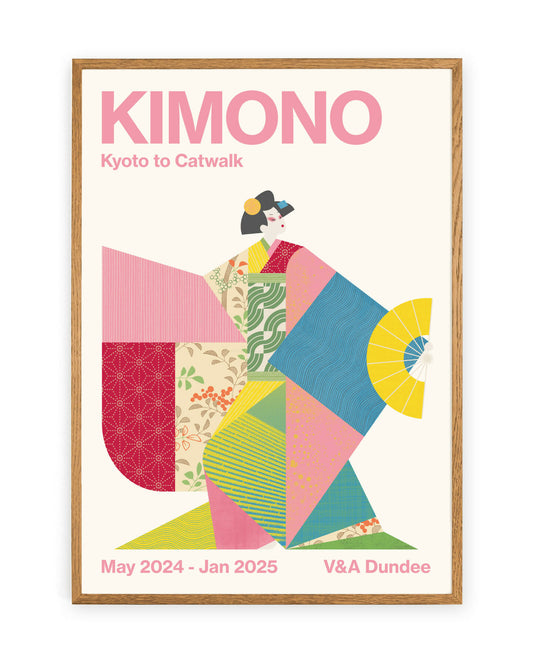 Kimono Poster for V&A Dundee Exhibition
