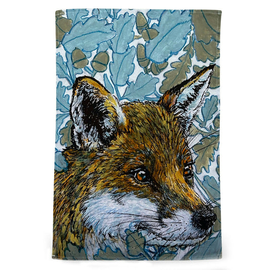 Fox Tea Towel