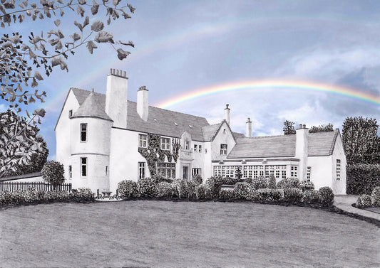 Lochgreen House Hotel Print, Troon Ayrshire