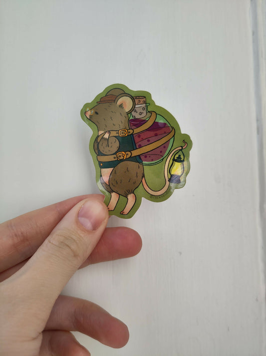 Vinyl Sticker Potion Mouse