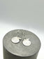 Silver Scallop Shell Dangle Earrings : Isle of Colonsay