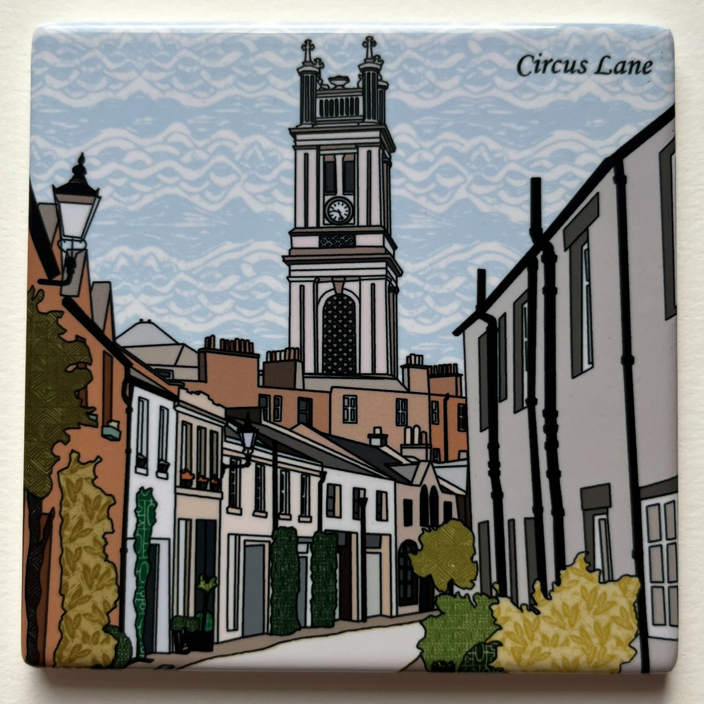 Edinburgh Suburbs Ceramic Coasters