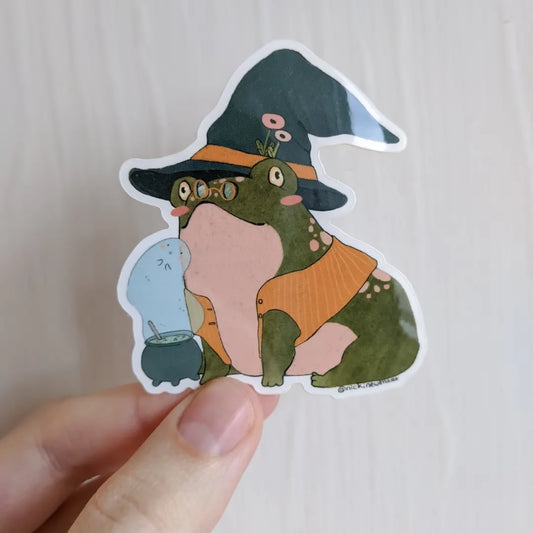 Vinyl Sticker Sorcerer Toad