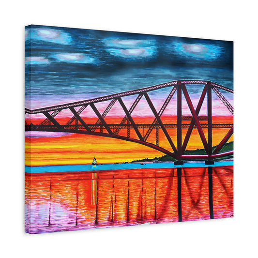 Scotland Forth Bridge Canvas Print