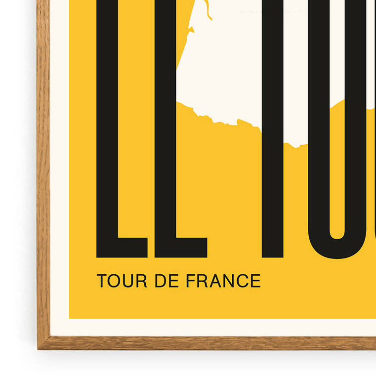 Le Tour de France Cycling Art Print