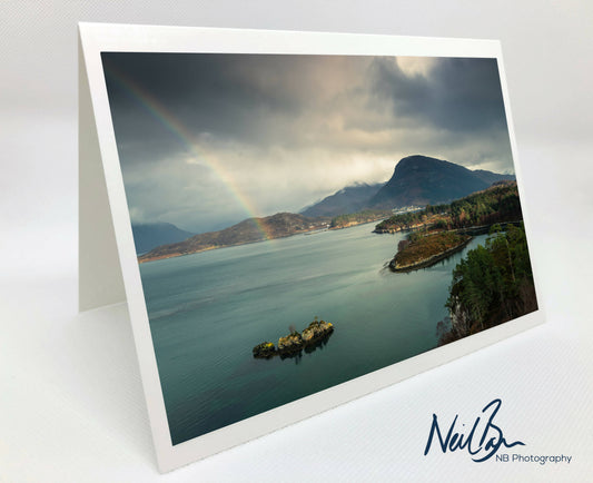 Shieldaig, Wester Ross - Scotland Greeting Card - Blank Inside