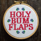 Holy Bum Flaps Cross Stitch Kit
