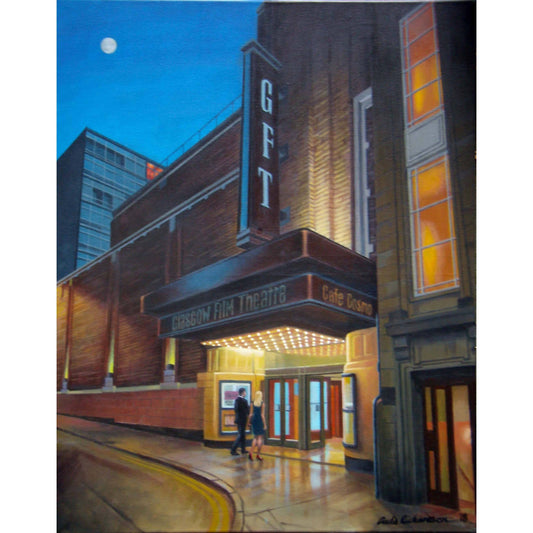 Glasgow Film Theatre. Art Print.
