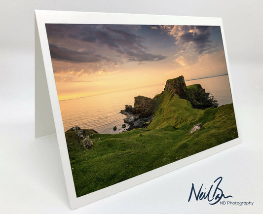 Brothers Point, Isle of Skye - Scotland Greeting Card - Blank Inside
