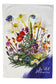 Wildflowers Bouquet Watercolour Tea Towel