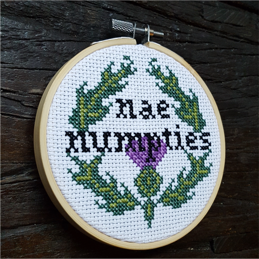 Nae Numpties Cross Stitch Kit