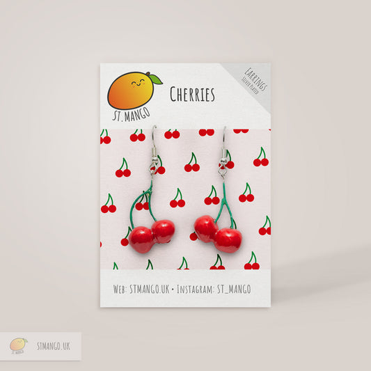 Cherry Earrings