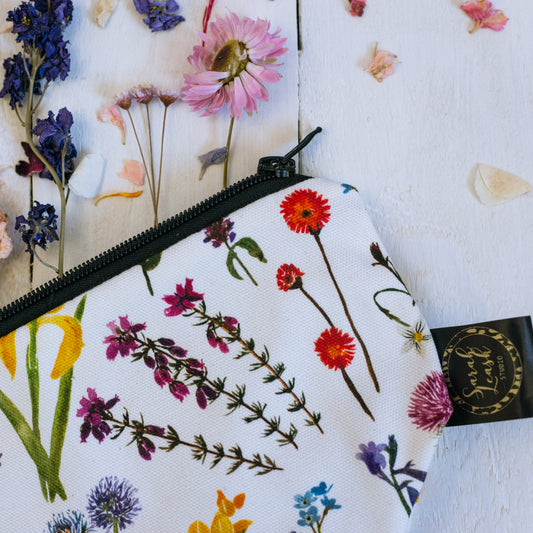 Wildflowers Cosmetic Bag