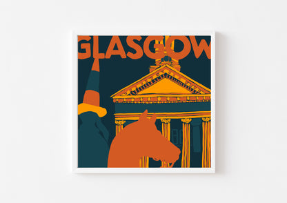 Print of Glasgow Merchant City