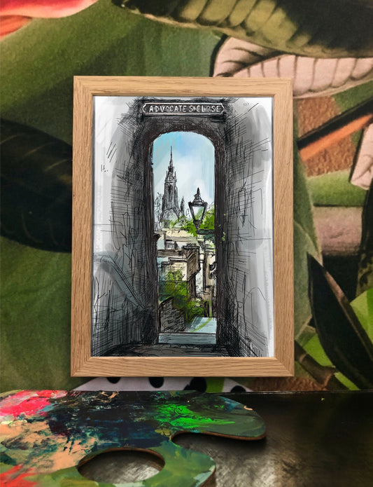 Edinburgh Scenes A3 Prints