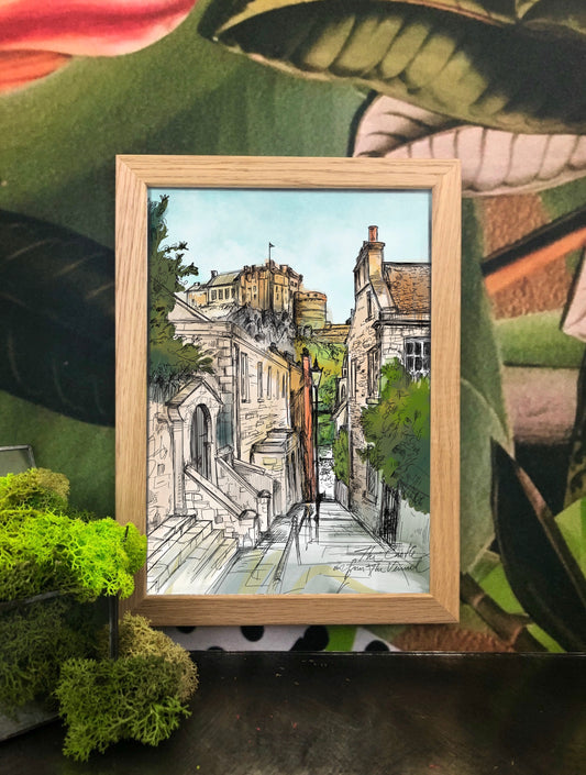 Edinburgh Scenes A3 Prints