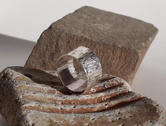 Adjustable Silver Ring #10