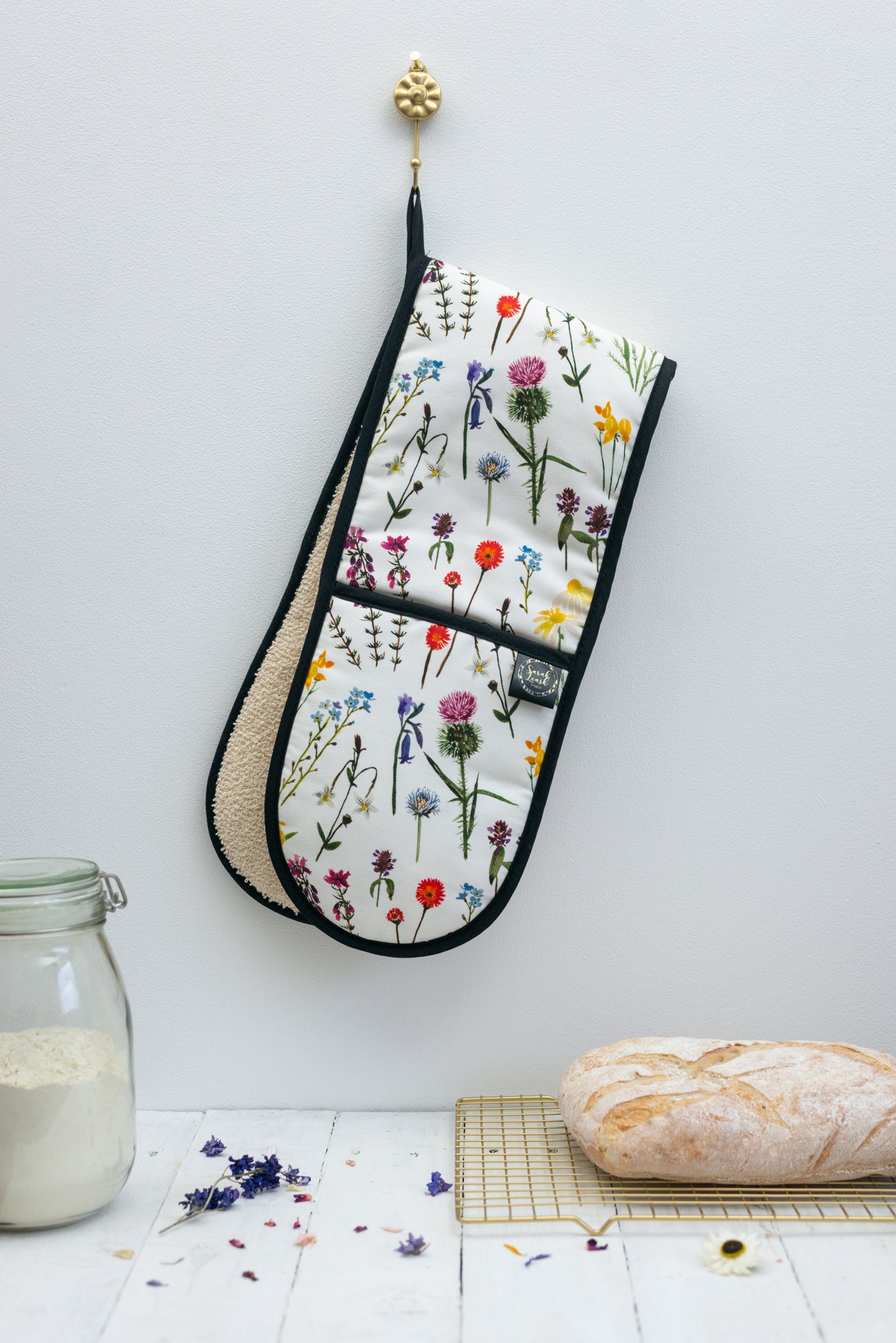 Watercolour Oven Gloves