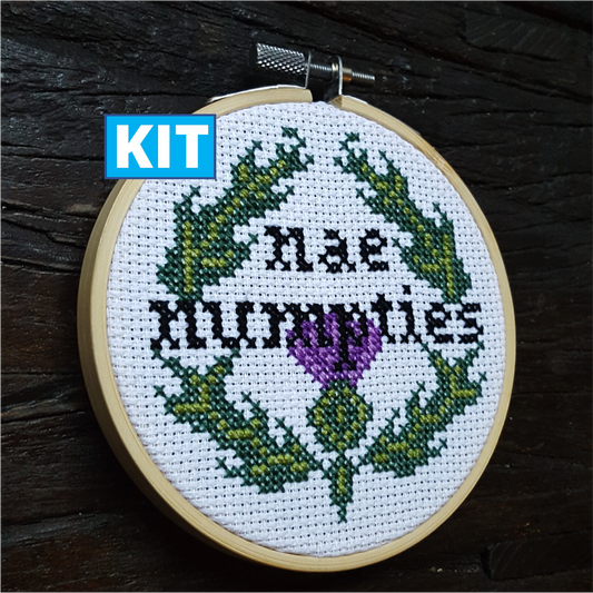 Nae Numpties Cross Stitch Kit