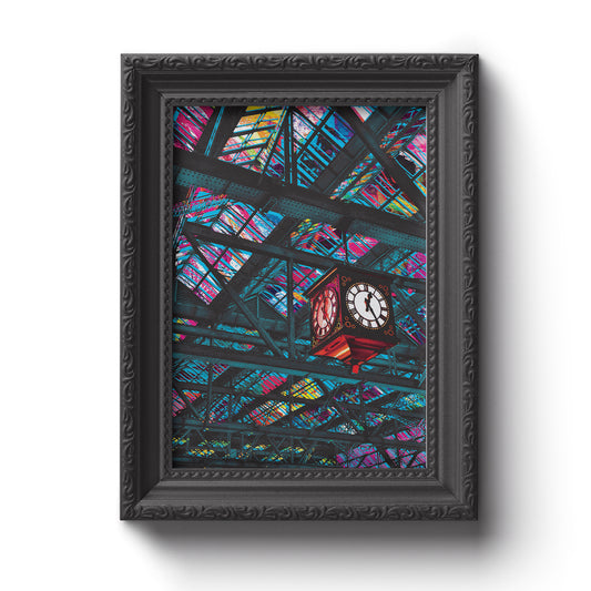 Central Station Clock Print