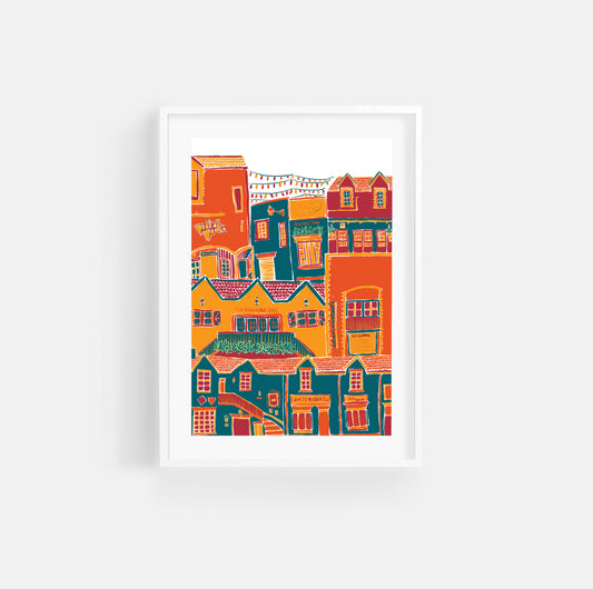 Print of Glasgow Ashton Lane