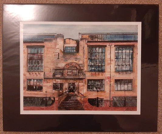 "Glasgow School of Art" A3 Giclée Print