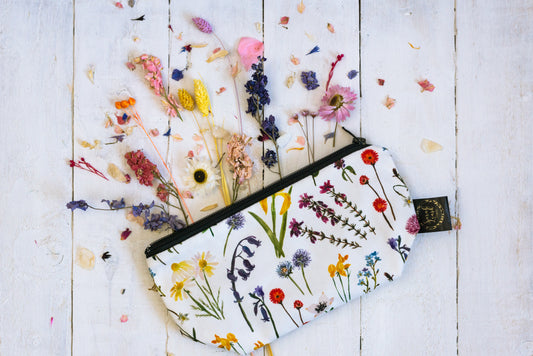 Wildflowers Cosmetic Bag