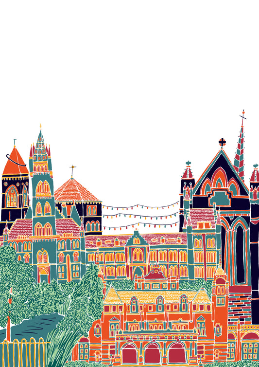 Print of Glasgow West End