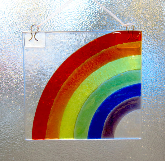 Glass Rainbow Hanging Decoration