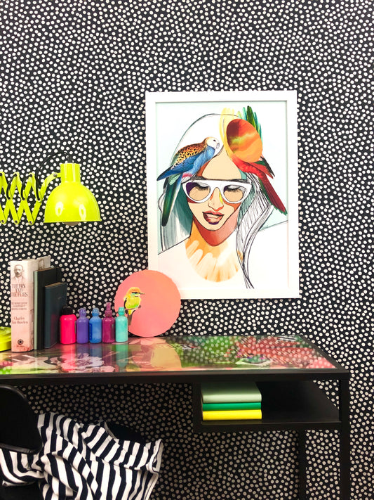 Female Portraits A3 Prints