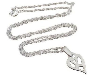Small ‘Ae Fond Kiss’ Heart Pendant