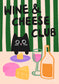Wine & Cheese Club Print