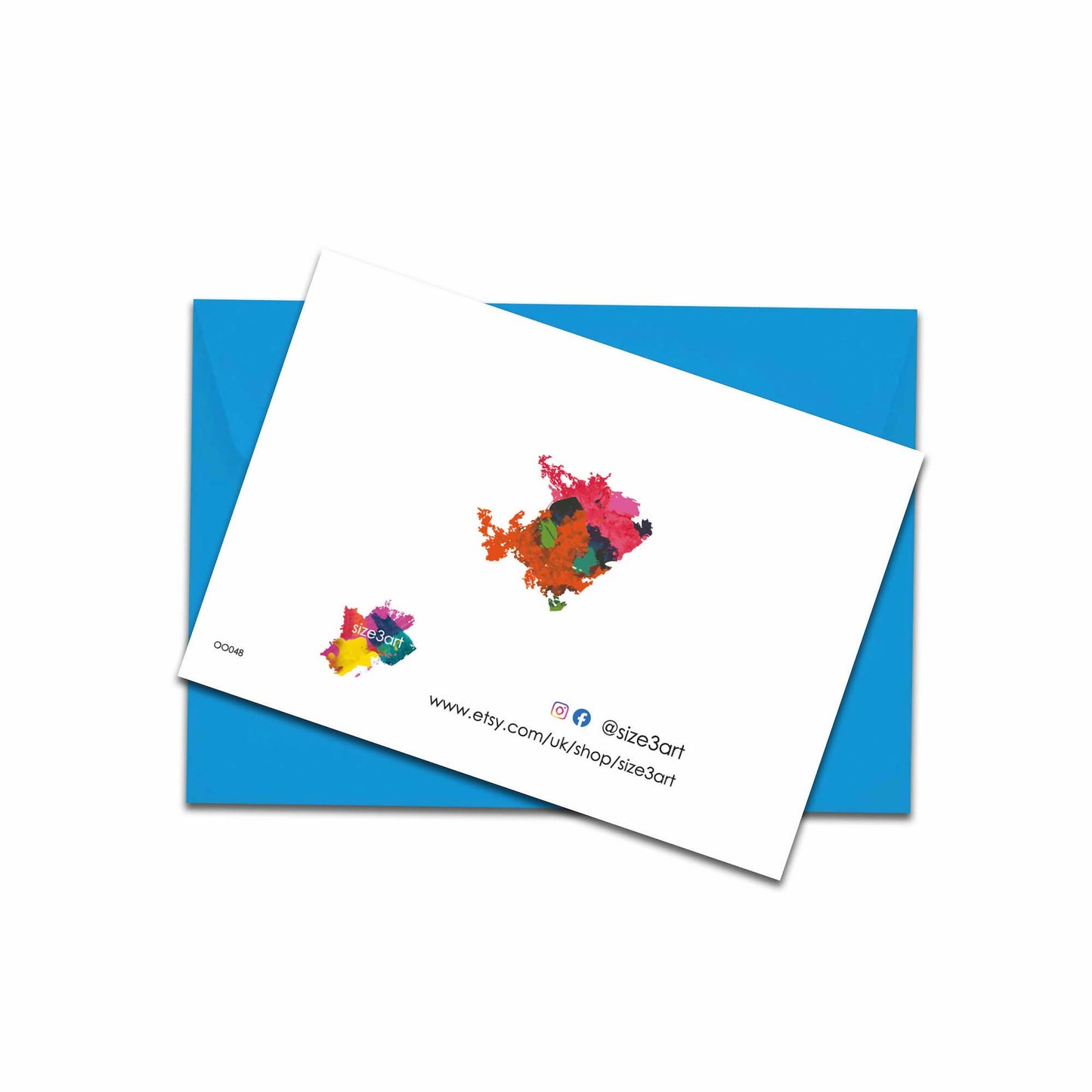 Father's Day Card | Colourful Abstract Design