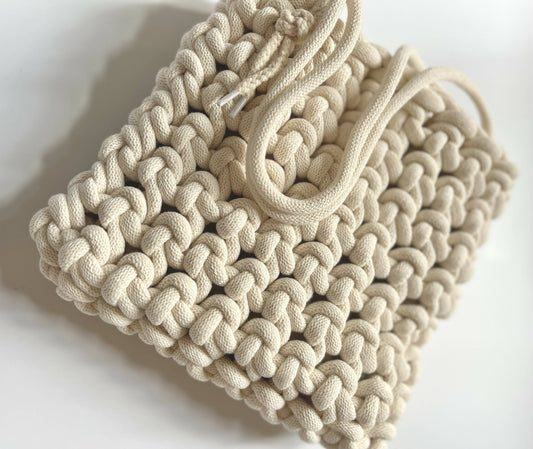 Off White Shoulder Bag