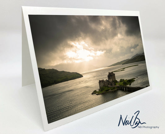 Eilean Donan Castle, Dornie - Scotland Greeting Card - Blank Inside