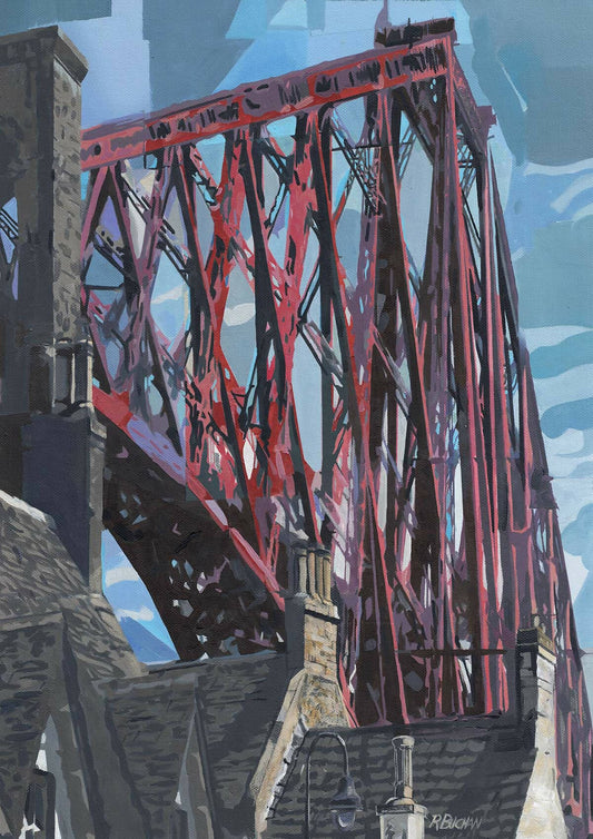 Forth Bridge giclée print