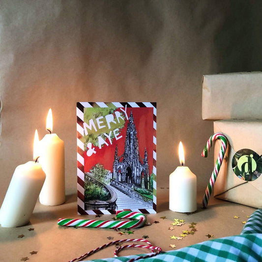 Merry & Aye Christmas Card