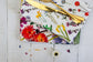 Wildflowers Watercolour Tea Towel