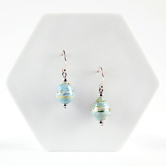 Scotland Map and Sterling Silver Earrings