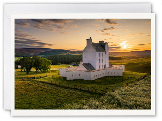 Corgarff Castle nr Cairngorms - Scotland Greeting Card - Blank Inside