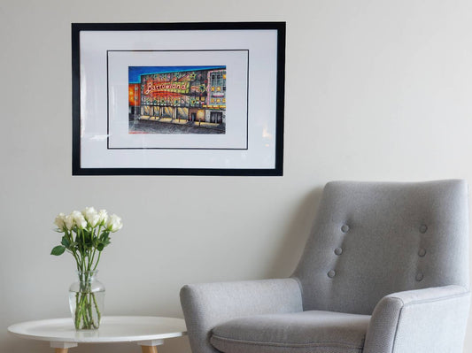 Glasgow Barrowlands Framed Art Print