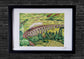 Flying Scotsman, Glefinnan Viaduct framed/ unframed art print