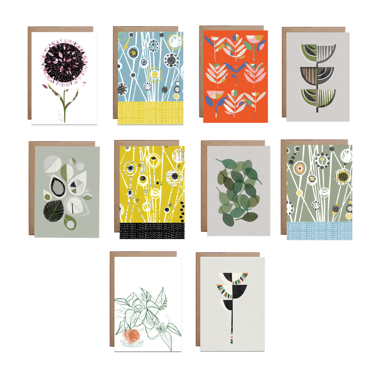 Floral Art Cards Box Set