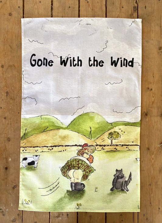 Gone With the Wind Tea Towel
