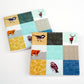 Patchwork Mix Ceramic Coasters