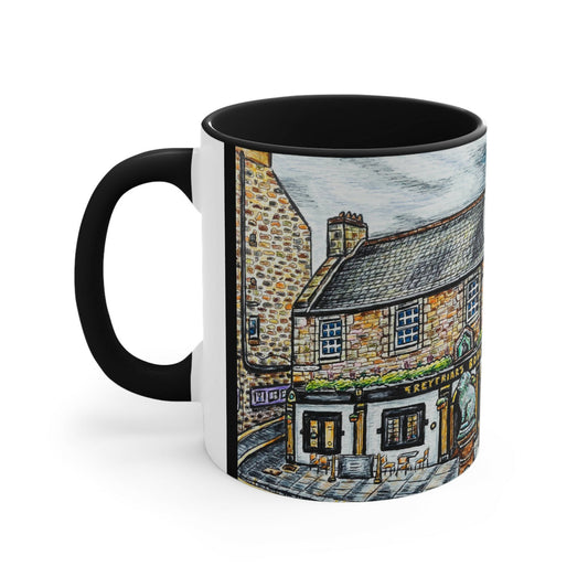 Ceramic 11oZ Edinburgh Mug- Greyfriars's Bobby Art Design