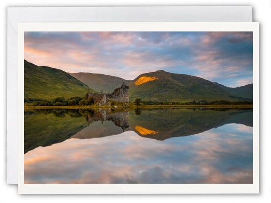 Kilchurn Castle, Lochawe - Scotland Greeting Card - Blank Inside