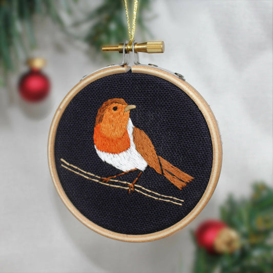 Robin Embroidery Kit
